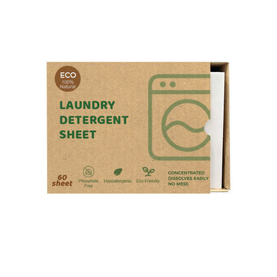 Guter Preis Eco Friendly Travel Portable Laundry Strips Biodegradable Laundry Detergent Sheet Online