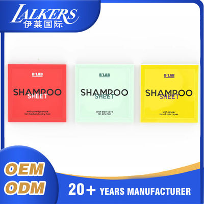 Guter Preis Dieftreinigungs-Shampoo-Blätter biologisch abbaubare Haarpflege-Blätter Online