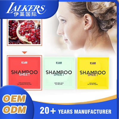 Guter Preis Einweg- auflösbare Shampoo-Tabletten anpassbar schnell auflösbar kompakt Online