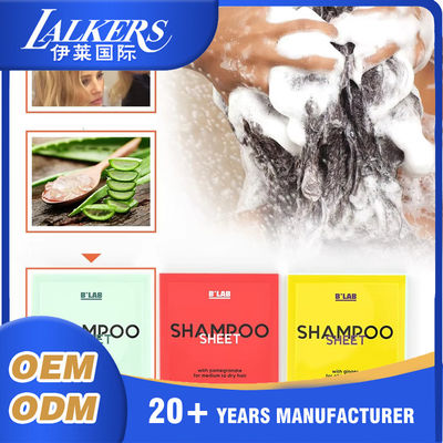 Guter Preis OEM-Shampoo-Tabletten Öko-freundliche Haarpflege Auflösen Sachet reiches Schaum Online