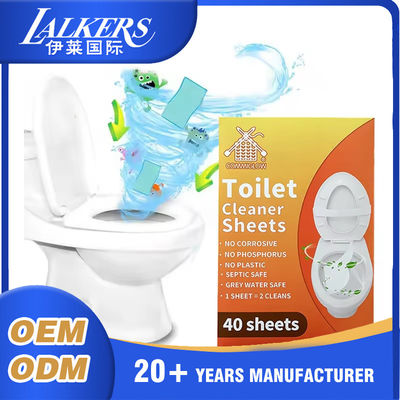 Guter Preis Umweltfreundliche biologisch abbaubare Toilettenreinigungsstreifen pflanzliche Anpassung Online