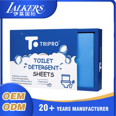 Guter Preis Schnell auflösbare Toilettenreinigungsbleche Toilettenreinigungsstreifen Leichtgewicht Online