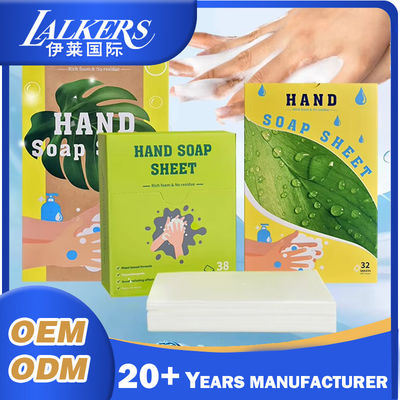 Guter Preis Ocean Breeze Handseife-Blätter Umweltfreundlich Handseife-Papier biologisch abbaubar Online