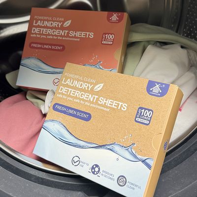 Guter Preis Natürliche, umweltfreundliche, langlebige Duft-Waschmittelblätter für Tiefenreinigung Online