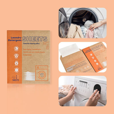 Guter Preis Hersteller von Waschmittelblättern  Farbentferner-Blätter Weichspüler-Blätter für effektive Wäscheflecken Online