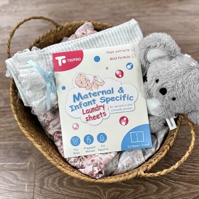 Abys Waschmittel Waschmittel Papierblätter Babywaschmittel