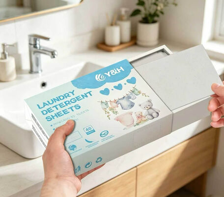 Guter Preis Umweltfreundliche Waschmittelblätter mit anpassbarem Duft und starker Reinigungskraft Online