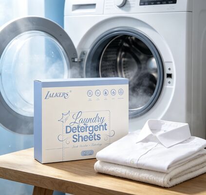 Guter Preis Pflanzliche Tensid-Waschmittel-Laken mit über 55 % Wirkstoff und wasserlösliche Öko-Wäschestreifen Online