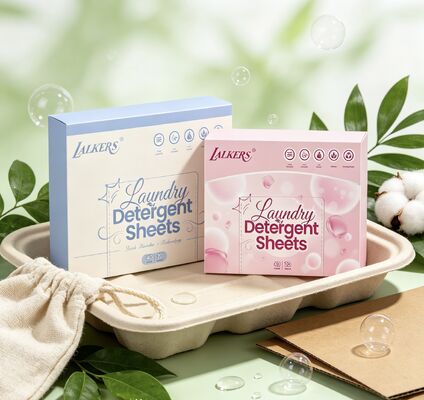 Ungiftige pflanzliche Waschmittelblätter Sicher für Babykleidung & Bettwäsche