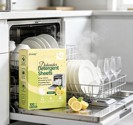 Guter Preis Biologisch abbaubare Spülmaschinentabs mit starker Flecken- und Fettentfernung, sicher für Glas- und Keramikgeschirr online
